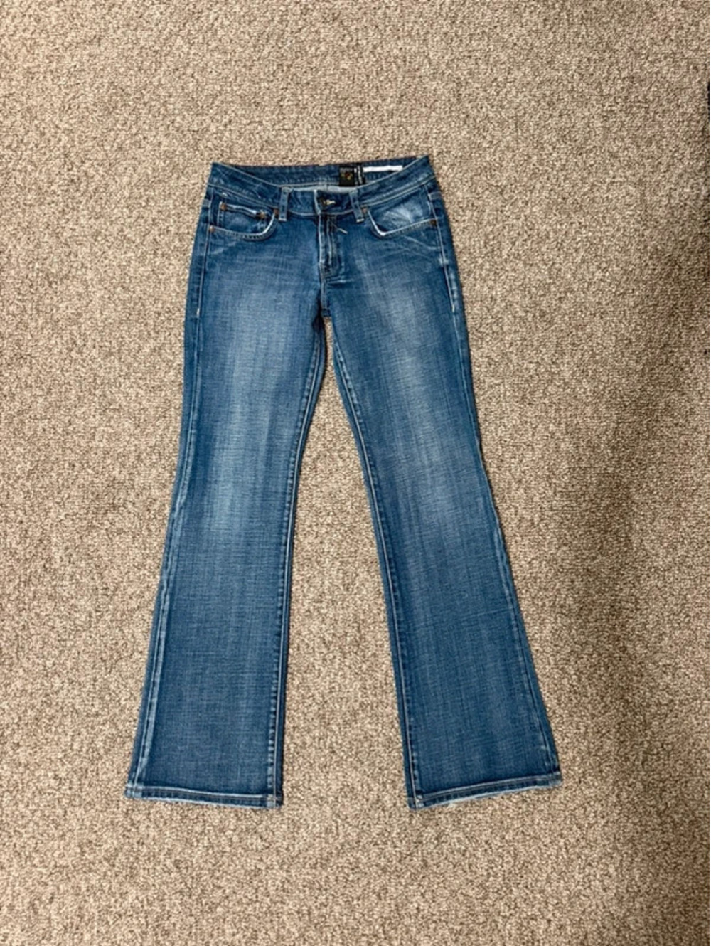 Buffalo Y2K Bootcut Flare Jeans Blue Wash Size 29